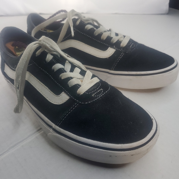 Vans Other - Vans #508182 Black W/White Accent Size US Women's 9.5 mens 8